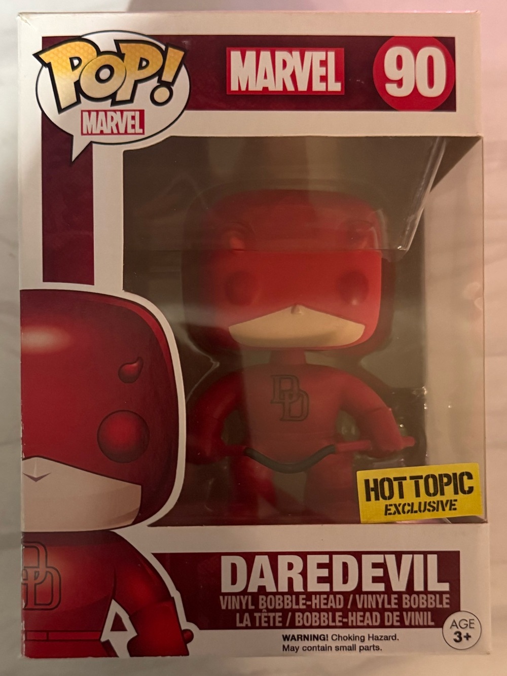 Funko Pop! Marvel Daredevil Vinyl Figure - Red